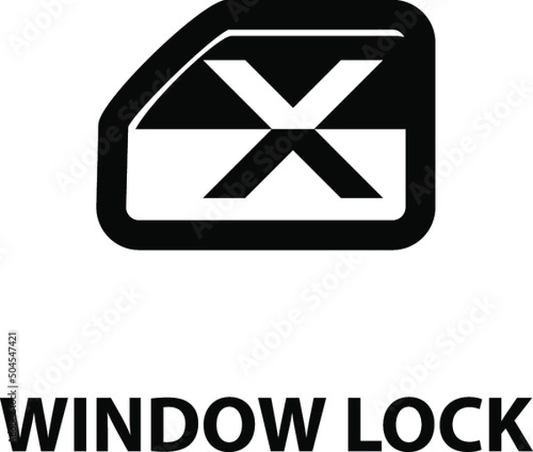 Obraz Vector isolated car dashboard icon with description