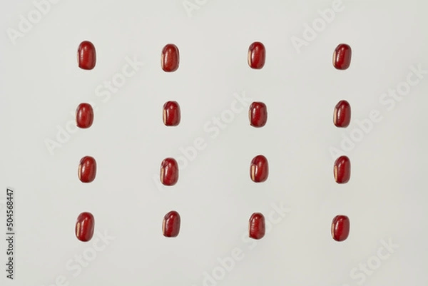 Obraz 「小豆」という日本の北海道産の豆です。