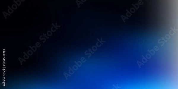 Fototapeta Dark blue vector abstract blur pattern.