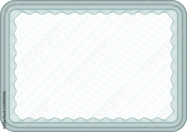 Fototapeta Frame, size A4, thickness of the lines can be changed easily