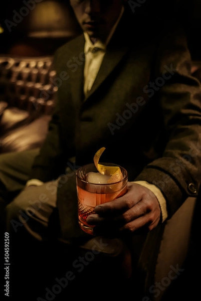 Obraz Negroni en mano