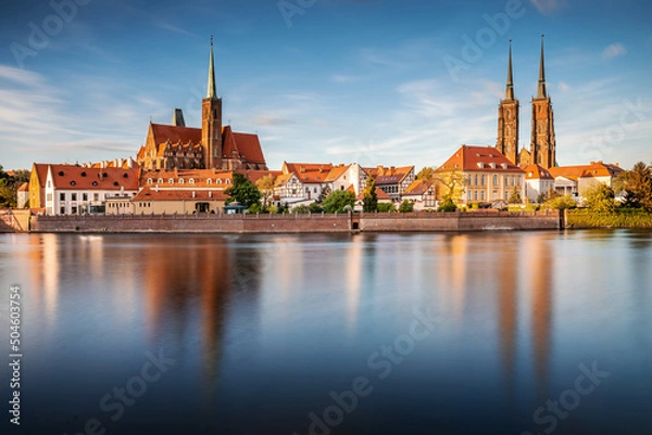 Fototapeta Wroclaw cityscape