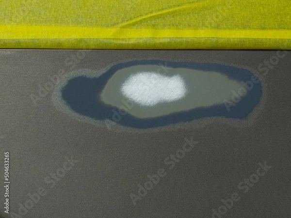 Obraz car surface before applying paints and varnishes.