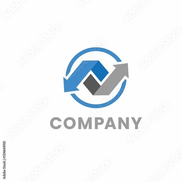 Fototapeta Vector logo template