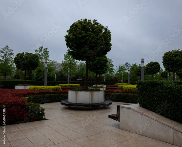 Fototapeta garden in the park