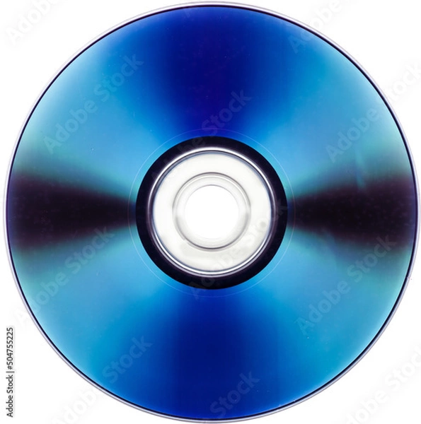 Fototapeta DVD over white