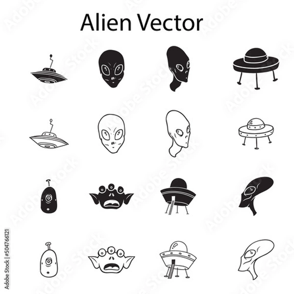 Obraz Alien Illustration 