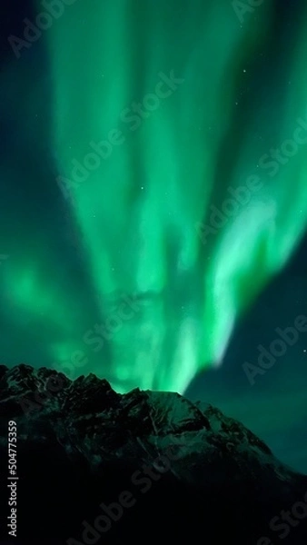 Obraz aurora over the sea