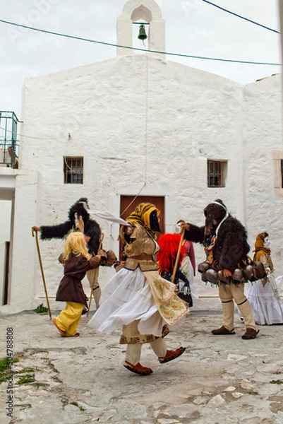 Fototapeta Skyros Carnival