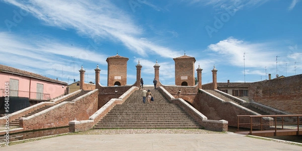 Obraz Comacchio ponte dei trepponti