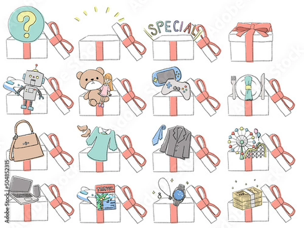 Obraz プレゼントボックスの中身（アイテム外）