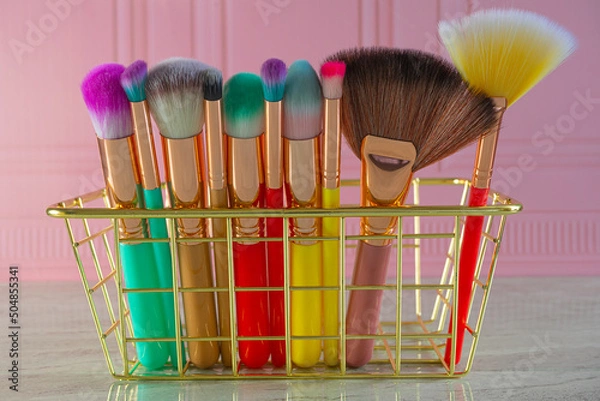 Obraz colored brushes