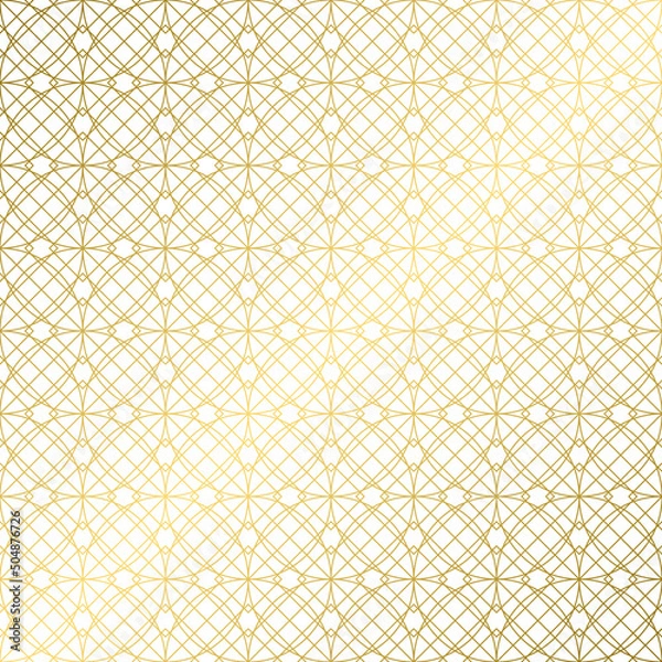 Obraz Gold elegant geometric background