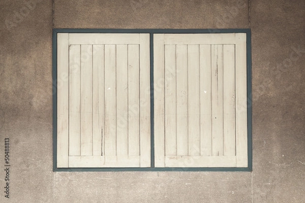 Fototapeta Old window.