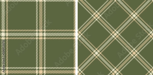 Obraz Set seamless plaid wallpaper background.
