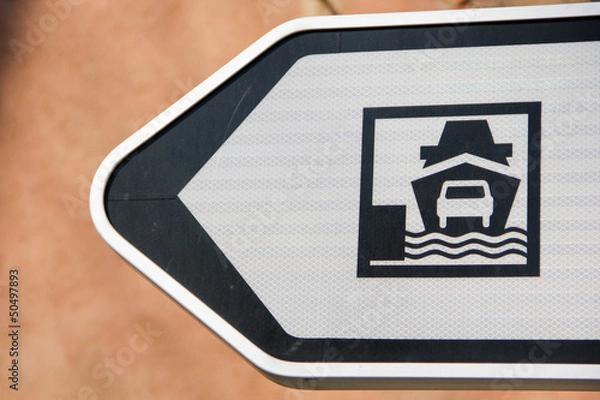 Obraz Embarquement du ferry