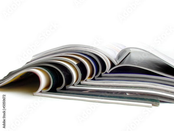 Fototapeta Magazines