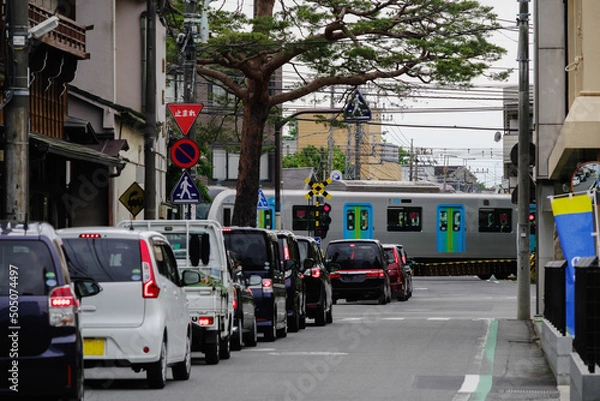 Fototapeta 東京都小平市の街の風景
