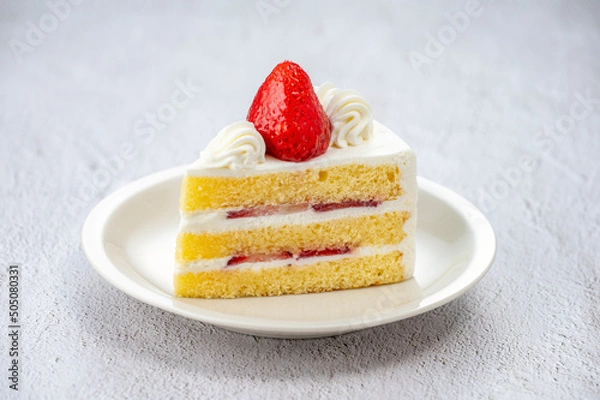 Fototapeta イチゴショートケーキ
