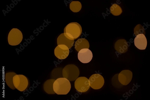 Obraz 60 Golden Bokeh Pack 01 lights OVERLAYS