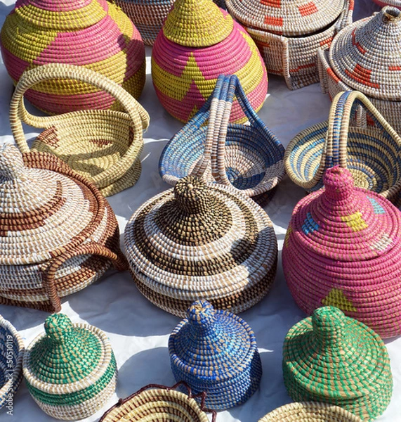 Obraz colorful baskets