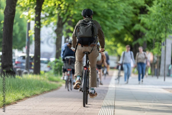 Obraz Cycling_avenue