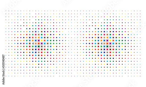 Obraz Abstract dots texture vector