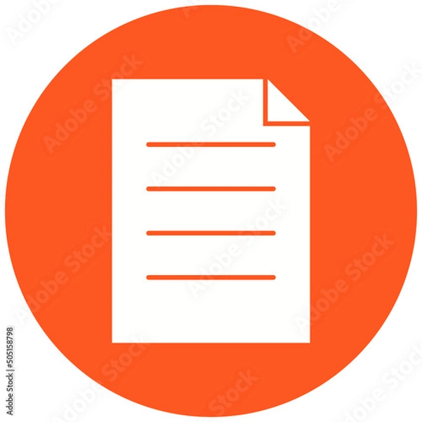 Fototapeta File Icon Design