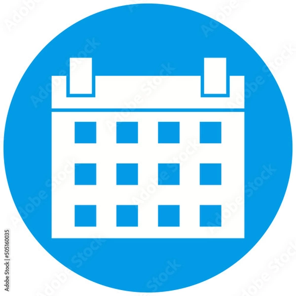 Obraz Calender Icon Design
