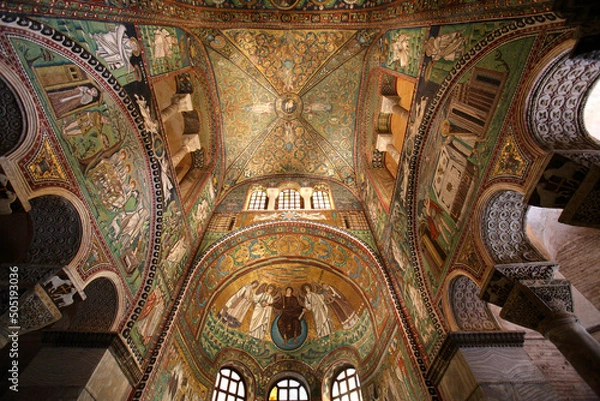 Fototapeta Basilica of San Vitale, Ravenna, Italy