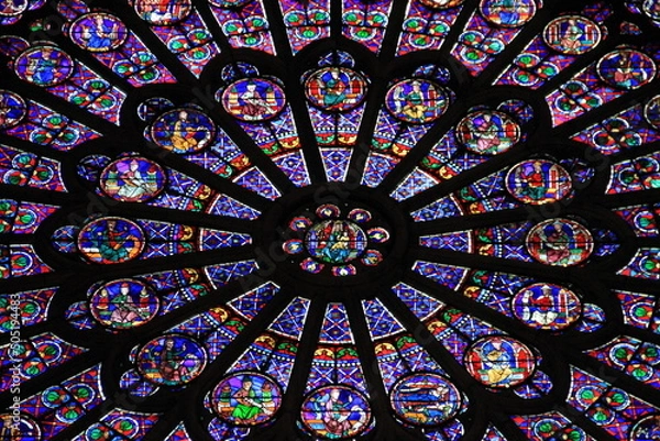 Obraz stained glass window