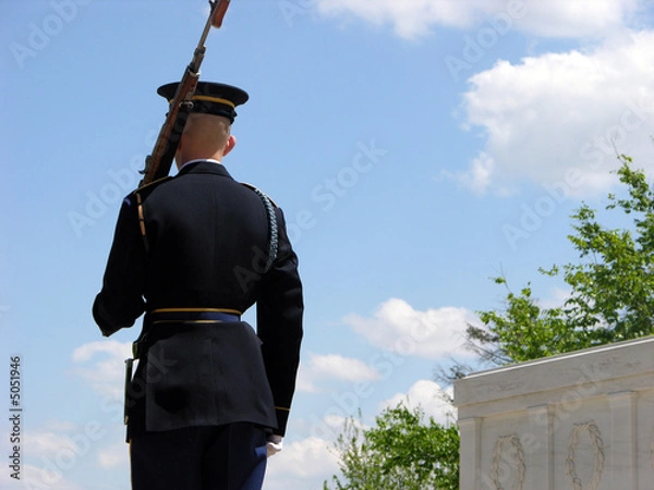 Fototapeta Tomb of the Unknowns Honor Guard