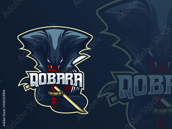 Fototapeta Modern and unique esport logo, perfect for your team or chaannel identity