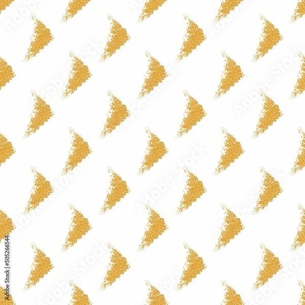 Fototapeta Colorful ceramic pattern seamless , cute background design style