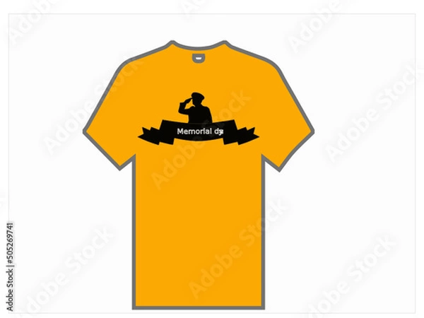 Obraz Us Army T Shirt Design He Stock Vector The Only Way You Can Serve Is by Serving Other People Memorial Day Editable T-shirt Design for EPS