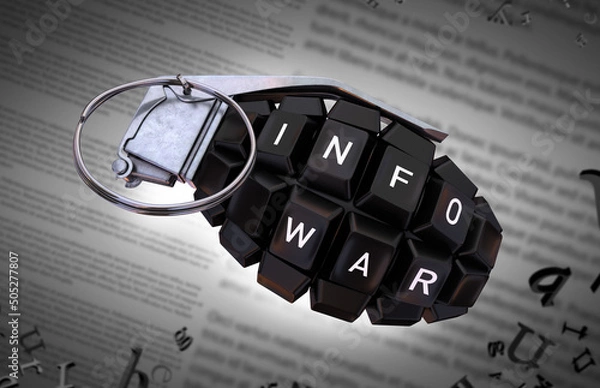 Obraz info war