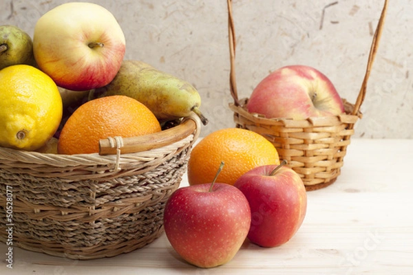 Obraz Fruit in a basket.