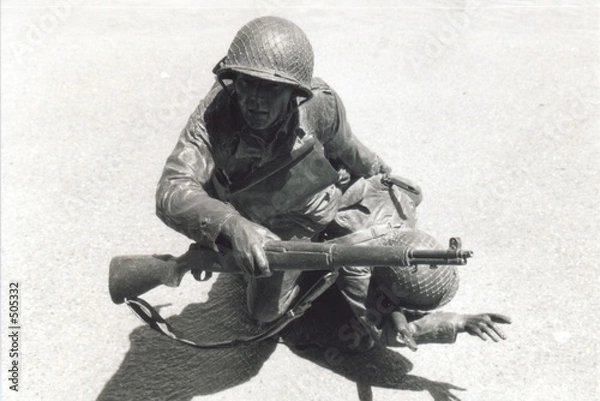 Fototapeta pomnik żołnierza