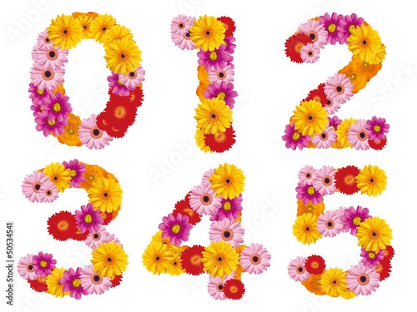 Obraz 数字、番号