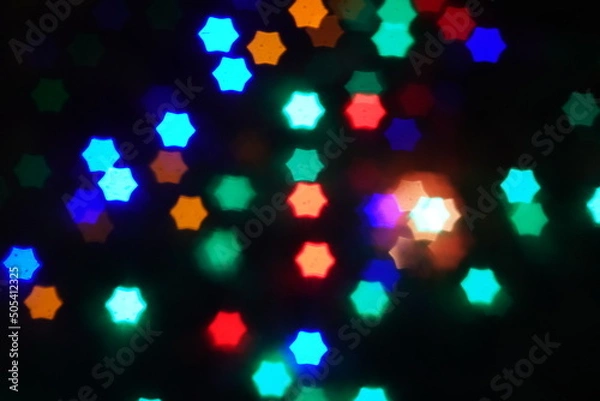 Fototapeta 京都の伏見のカッパカントリーのクリスマスのイルミネーション