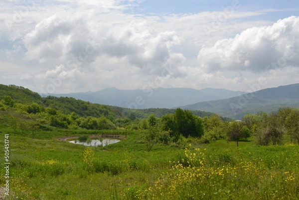 Obraz lake in the mountains