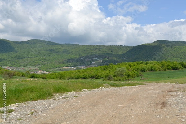Obraz landscape of the river