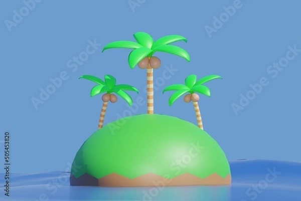 Obraz トロピカル、アイランド