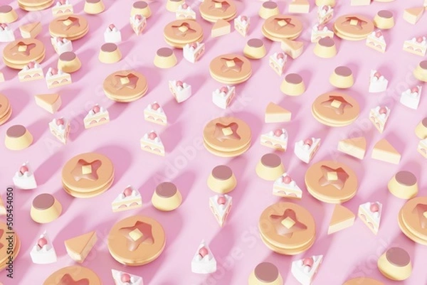 Obraz ケーキとコーヒー