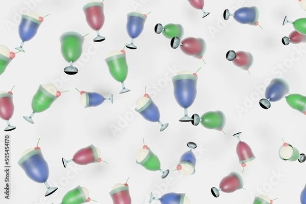 Obraz メロン　クリーム　ソーダ