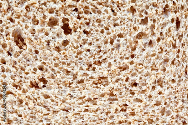 Obraz wholemeal bread texture
