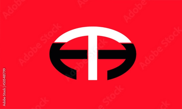 Obraz TA AT Images Illustrations Vectors Letter