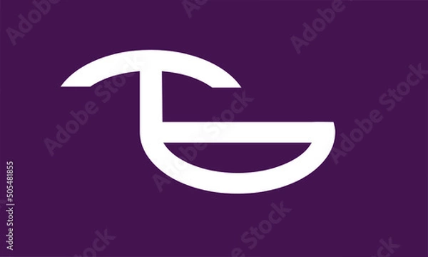 Obraz TB BT Images Illustrations Vectors Letter