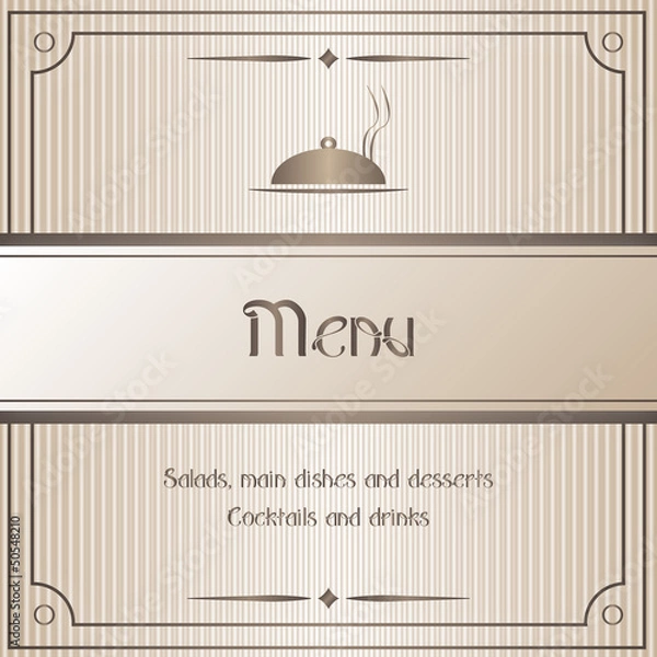 Obraz Menu