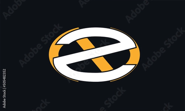 Obraz ZN NZ N Z Images Illustrations Vectors Letter